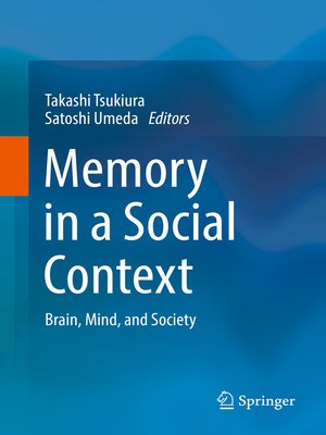 cover image of Memory in a Social Context
